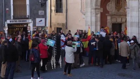 Concentración frente al Ayuntamiento de Cuenca Concentración frente al Ayuntamiento de Cuenca