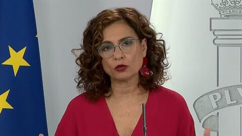 La ministra portavoz, Mar&iacute;a Jes&uacute;s Montero
