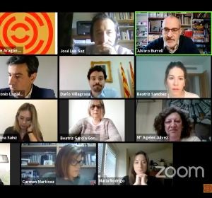 Los diputados se han reunido de forma telemática Los diputados se han reunido de forma telemática