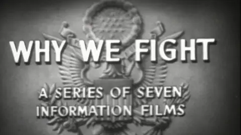 Captura de imagen de la serie de documentales Why We Fight. Captura de imagen de la serie de documentales Why We Fight.
