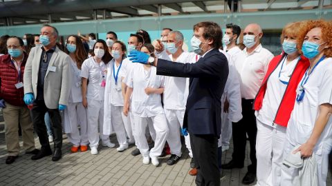 El alcalde de Madrid, Jos&eacute; Luis Mart&iacute;nez-Almeida, en Ifema