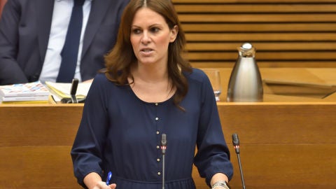 La portavoz de Educaci&oacute;n del Grupo Popular en Les Corts, Beatriz Gasc&oacute;.