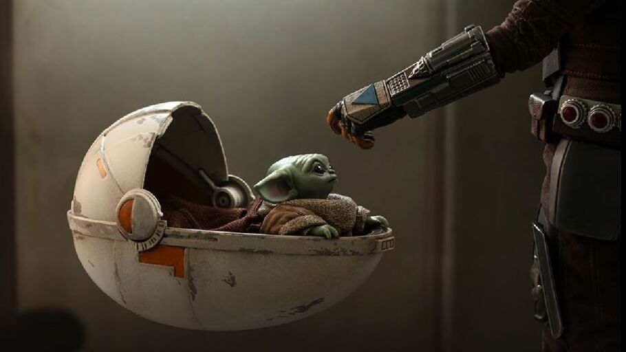 Fotograma de la serie 'The Mandalorian', emitida por Disney+