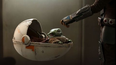 Fotograma de la serie 'The Mandalorian', emitida por Disney+