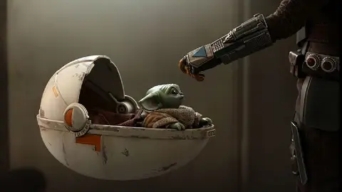 Fotograma de la serie 'The Mandalorian', emitida por Disney+ Fotograma de la serie 'The Mandalorian', emitida por Disney+