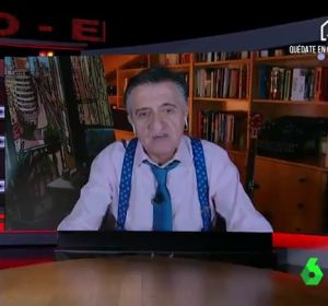 El motivo por el que Wyoming aún no puede presentar El Intermedio desde el plató: "Formo parte del grupo de riesgo" El motivo por el que Wyoming aún no puede presentar El Intermedio desde el plató: "Formo parte del grupo de riesgo"