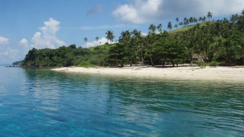 Imagen de archivo de una isla en Filipinas