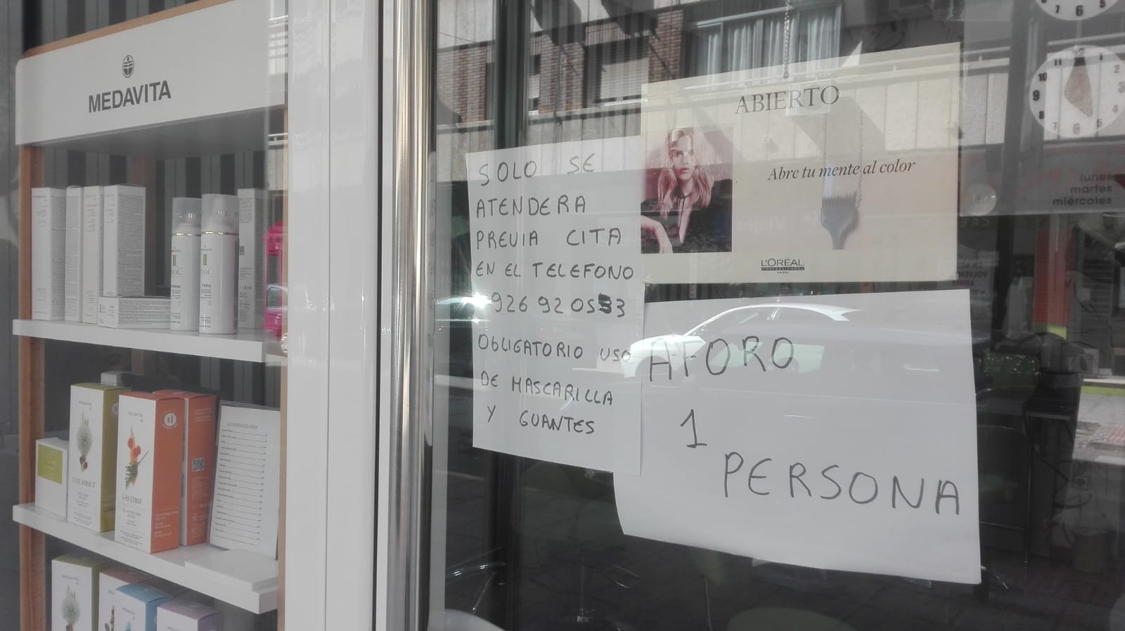 Abren las peluquerías en Ciudad Real Abren las peluquerías en Ciudad Real