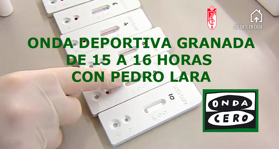 El Granada CF comenzará los test de inicio de pretemporada pasado mañana miércoles 6 de mayo. Onda Deportiva Granada 04/05/2020 El Granada CF comenzará los test de inicio de pretemporada pasado mañana miércoles 6 de mayo. Onda Deportiva Granada 04/05/2020