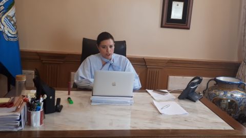 Patricia Cavada, alcaldesa de San Fernando