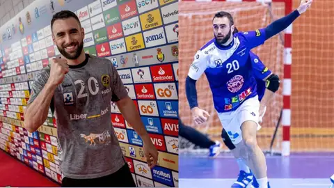 El ilicitano Adrián Nolasco, jugador del Club Balomano Benidorm. El ilicitano Adrián Nolasco, jugador del Club Balomano Benidorm.