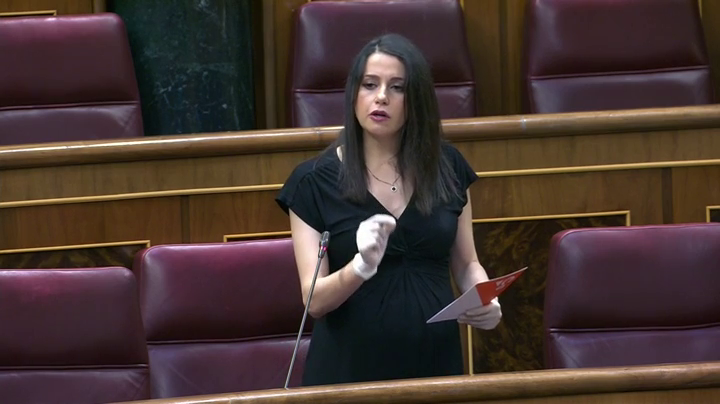 Inés Arrimadas: "España no está preparada para volver a la normalidad, por eso hemos apoyado la prórroga" Inés Arrimadas: "España no está preparada para volver a la normalidad, por eso hemos apoyado la prórroga"