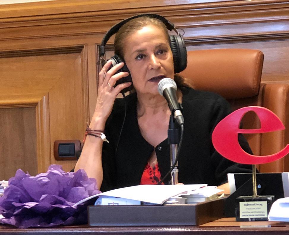 La presidenta de la Diputación denuncia discriminación a las mujeres en la Xunta La presidenta de la Diputación denuncia discriminación a las mujeres en la Xunta