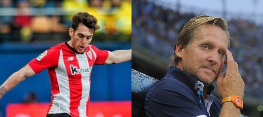 Ibai Gómez y Bernd Schuster Ibai Gómez y Bernd Schuster