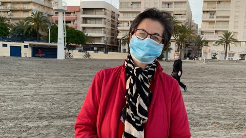 La escritora, periodista y fot&oacute;grafa ilicitana Mar&iacute;a &Aacute;ngeles S&aacute;nchez.