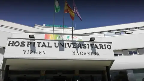 Imagen de la fachada del Hospital Universitario Virgen de la Macarena Imagen de la fachada del Hospital Universitario Virgen de la Macarena