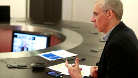 Francisco Conde, conselleiro de Econom&iacute;a, Emprego e Industria