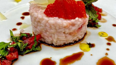 fresas rissoto