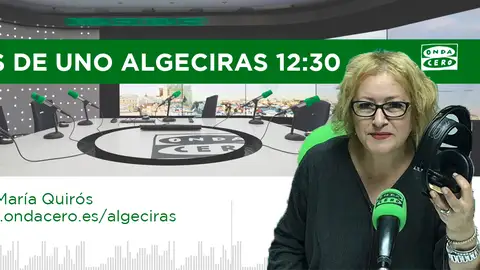 Portada Más de Uno Algeciras con Maria Quirós Portada Más de Uno Algeciras con Maria Quirós