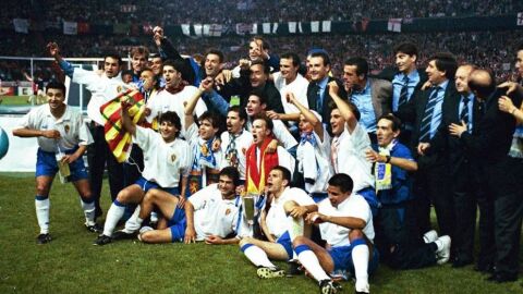 Real Zaragoza ganador de la Recopa 1995