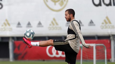 Eden Hazard, atacante del Real Madrid
