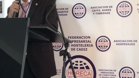 Antonio de Mar&iacute;a Ceballos, presidente de Horeca