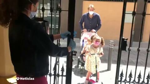 El reencuentro entre familias ya es una realidad gracias a la fase 1 de la desescalada del coronavirus 