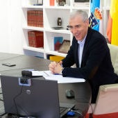 Conde na reunión cos empresarios