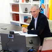 Conde na reunión cos empresarios Conde na reunión cos empresarios