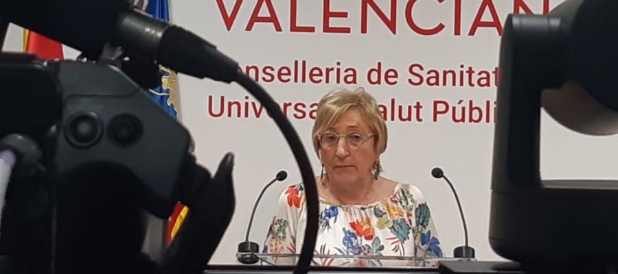 Ana Barceló, consellera de Sanidad. Ana Barceló, consellera de Sanidad.