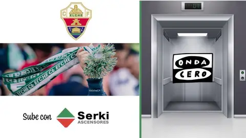 El Elche sube en redes, con Ascensores Serki. El Elche sube en redes, con Ascensores Serki.