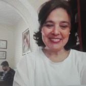 Pilar Zamora, durante la rueda de prensa virtual que ha ofrecido hoy