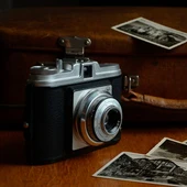 Cámara de fotos antigua Cámara de fotos antigua