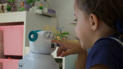 Robots escolares, que pueden ayudar a ni&ntilde;os con autismo