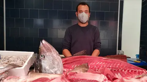 Alejandro Riego, gerente de La Pescadería Alejandro Riego, gerente de La Pescadería