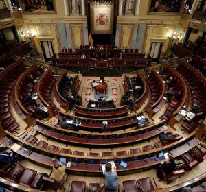 Vista del hemiciclo del Congreso de los Diputados Vista del hemiciclo del Congreso de los Diputados