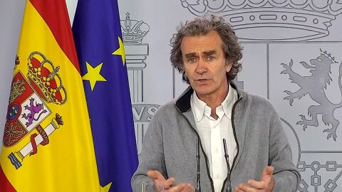 El director del Centro de coordinaci&oacute;n de Alertas y Emergencias Sanitarias, Fernando Sim&oacute;n