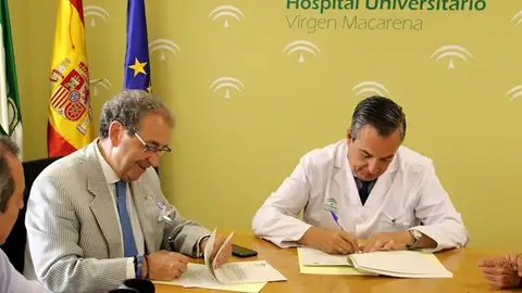 Francisco Merino en el Hospital Universitario Virgen Macarena (Imagen de archivo) Francisco Merino en el Hospital Universitario Virgen Macarena (Imagen de archivo)