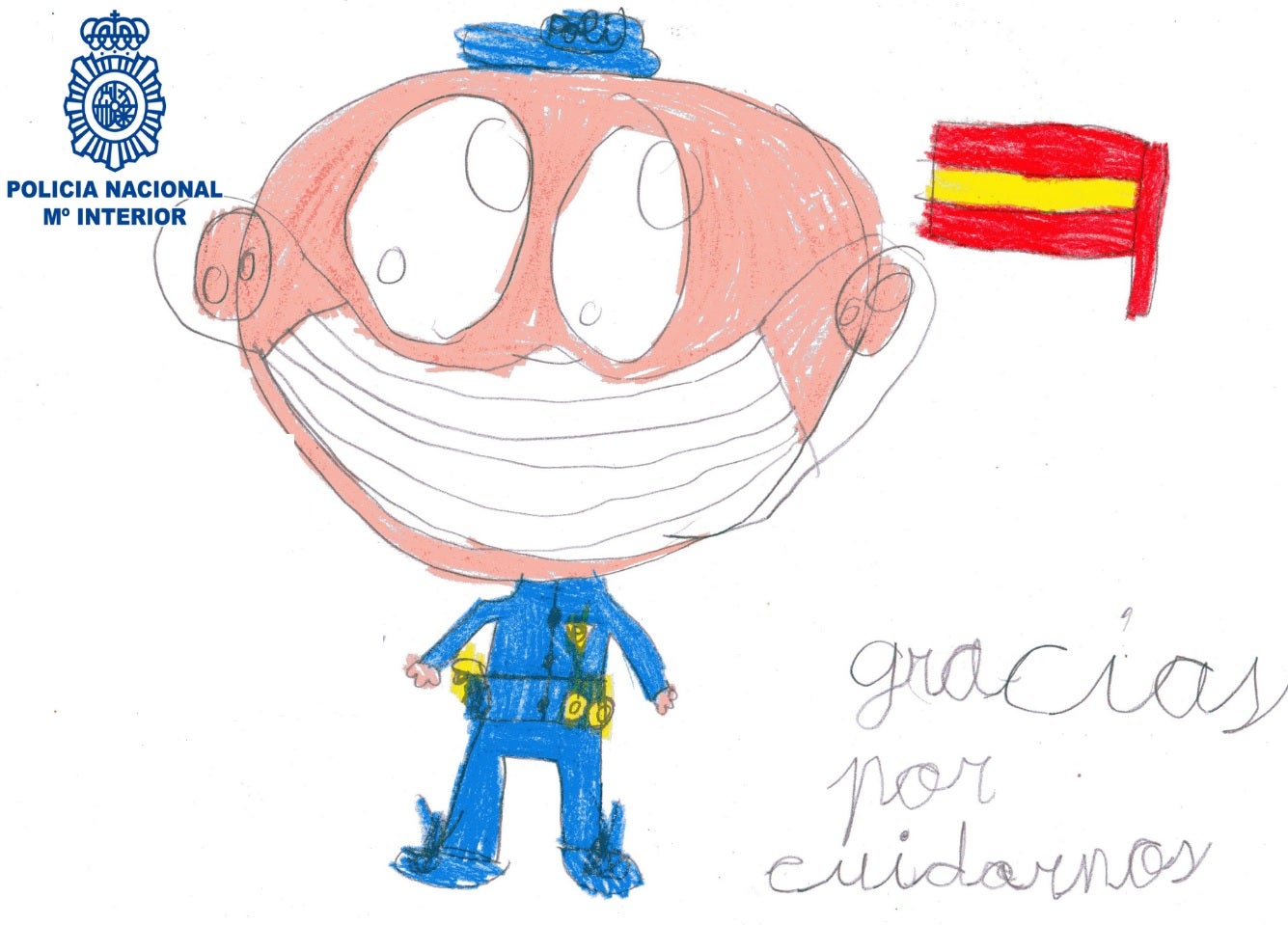 Los "pequeños héroes" de Alcázar envían a la Policía Nacional un centenar de dibujos sobre la lucha contra el COVID-19 Los "pequeños héroes" de Alcázar envían a la Policía Nacional un centenar de dibujos sobre la lucha contra el COVID-19