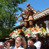 Esta imagen de celebración de San Isidro Labrador no se podrá ver este año en la ermita de Alarcos