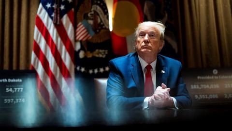 El presidente de EEUU, Donald Trump