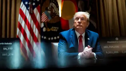 El presidente de EEUU, Donald Trump El presidente de EEUU, Donald Trump