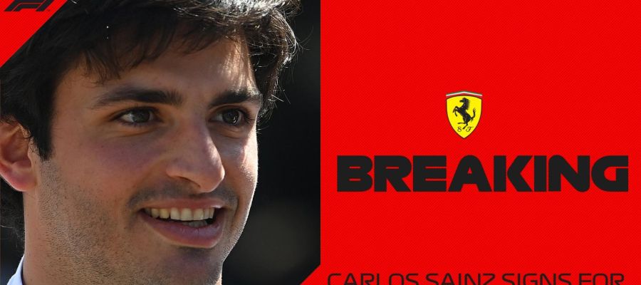 Carlos Sainz, nuevo piloto de Ferrari Carlos Sainz, nuevo piloto de Ferrari