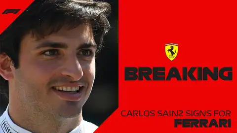 Carlos Sainz, nuevo piloto de Ferrari Carlos Sainz, nuevo piloto de Ferrari