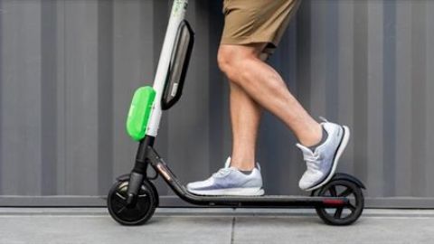 Patinete el&eacute;ctrico.