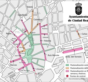 Calles que se van a peatonalizar los fines de semana y festivos Calles que se van a peatonalizar los fines de semana y festivos