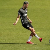 Hicham, jugador del Málaga CF Hicham, jugador del Málaga CF