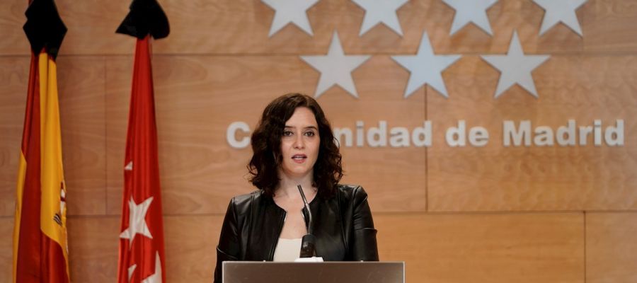 Rueda de prensa de Isabel Díaz Ayuso Rueda de prensa de Isabel Díaz Ayuso