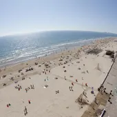 Playa de La Victoria en Cádiz Playa de La Victoria en Cádiz