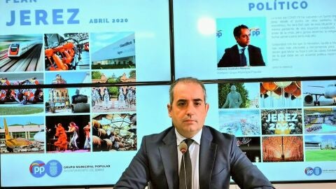 Antonio Salda&ntilde;a, concejal del PP en Jerez